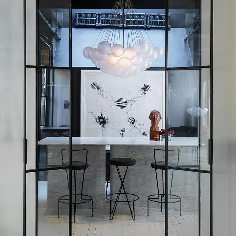 Cloud Orb Chandelier