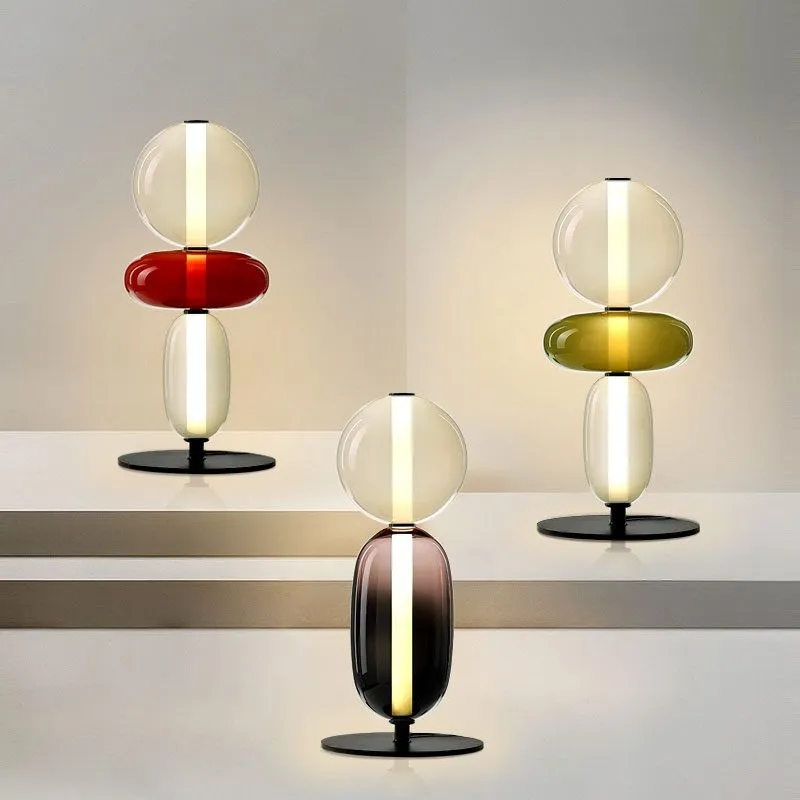 Nordic Minimalist Creative Luxury Gourd Glass Table Lamp M382