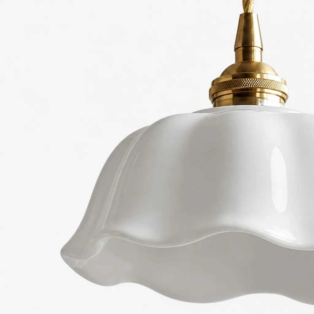 Cienax Mid-Century Flower Ceramic Ceiling and Pendant Light - Suitable for Kitchen and Living Room T2247