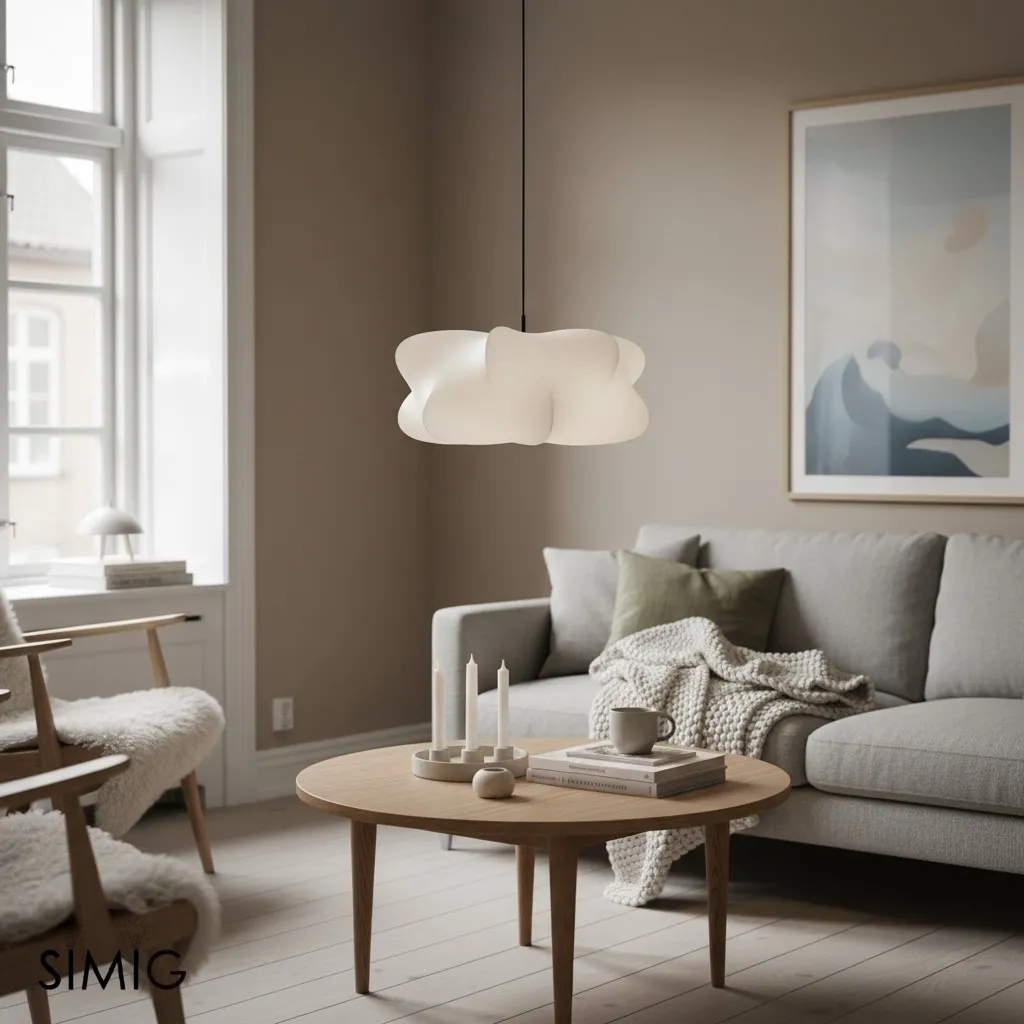 Sleek Modern Pendant Light - Adjustable Suspension for Dining Rooms M57