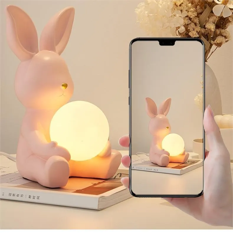 Creative Bunny Bedside Night Light S29