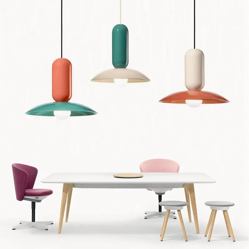 Macaron Frisbee Pau Pendant Light S156