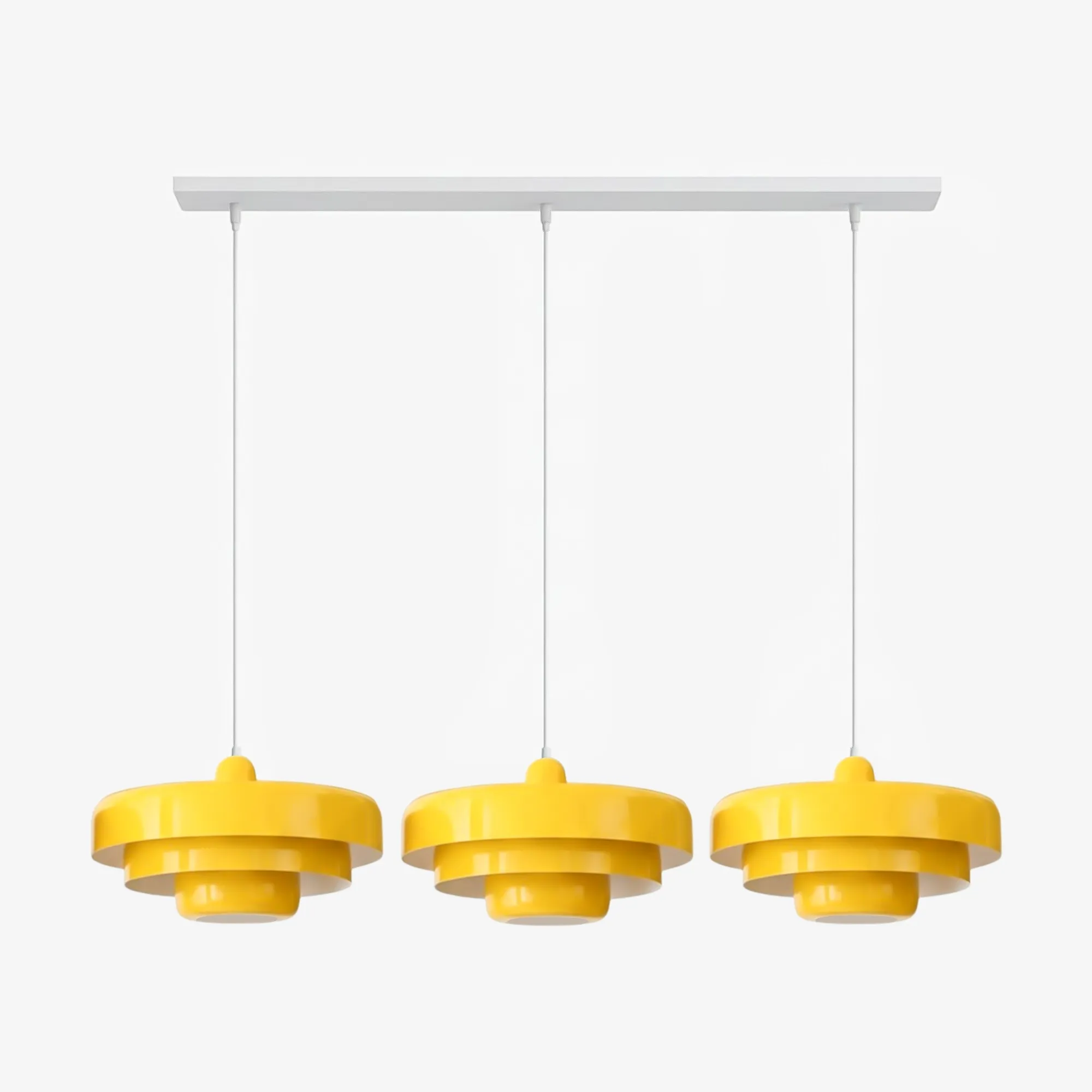 Triple Layer Disc Macaron Cake Pendant Lamp S103