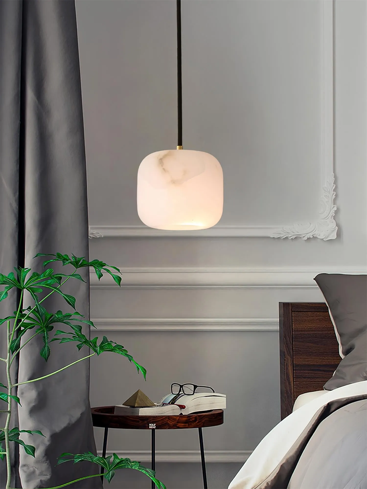 Alabaster Bedside Pendant Light T1647