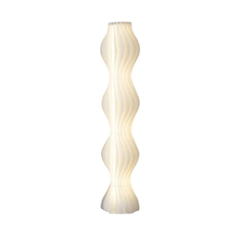 Modern Grass Skirt Vapor Floor Lamp for Living Room