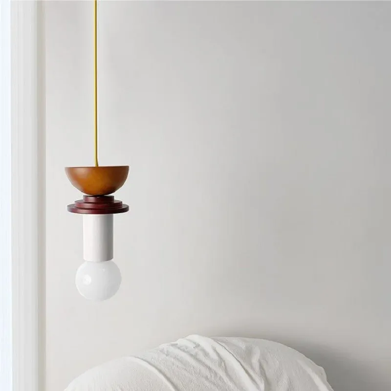 Creative Simple Wooden Pendant Light S155