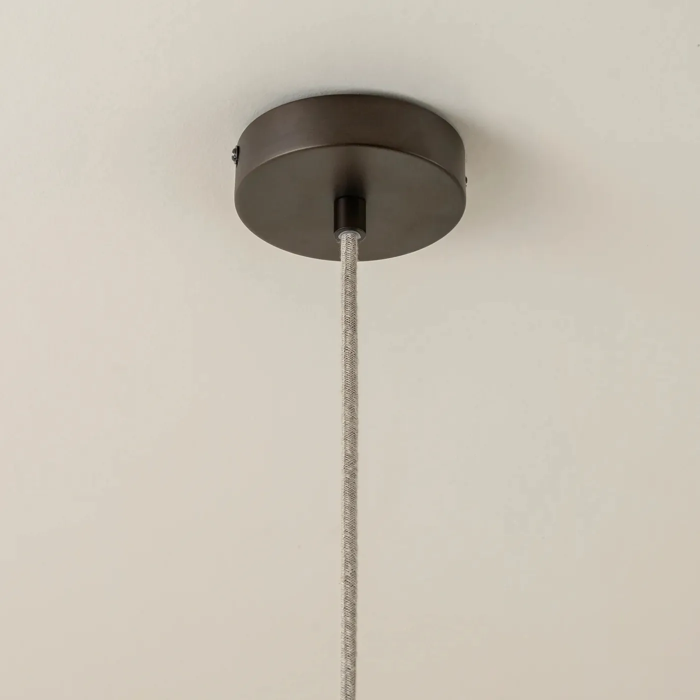 Zalen Layered Pendant Light - Vintage Metal Linen for Living Room T651