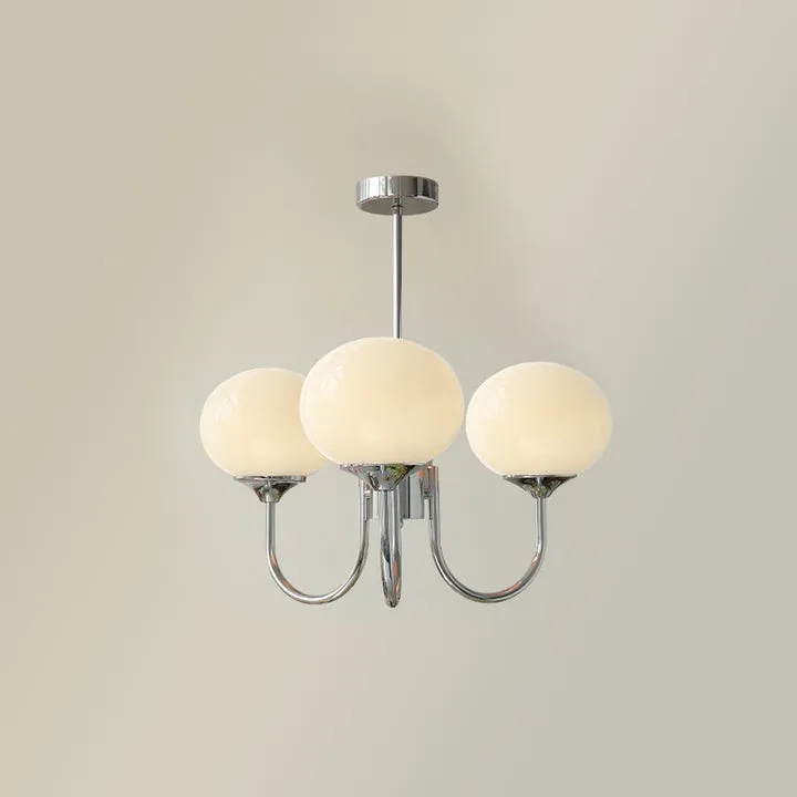 Bauhaus Glass Ball Marshmallow Chandelier S200