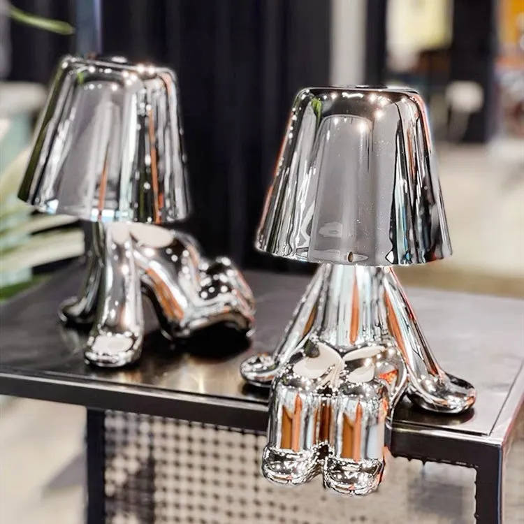 Aurabrova Human Figure Table Lamp - Modern Sculptural Design for Living Room