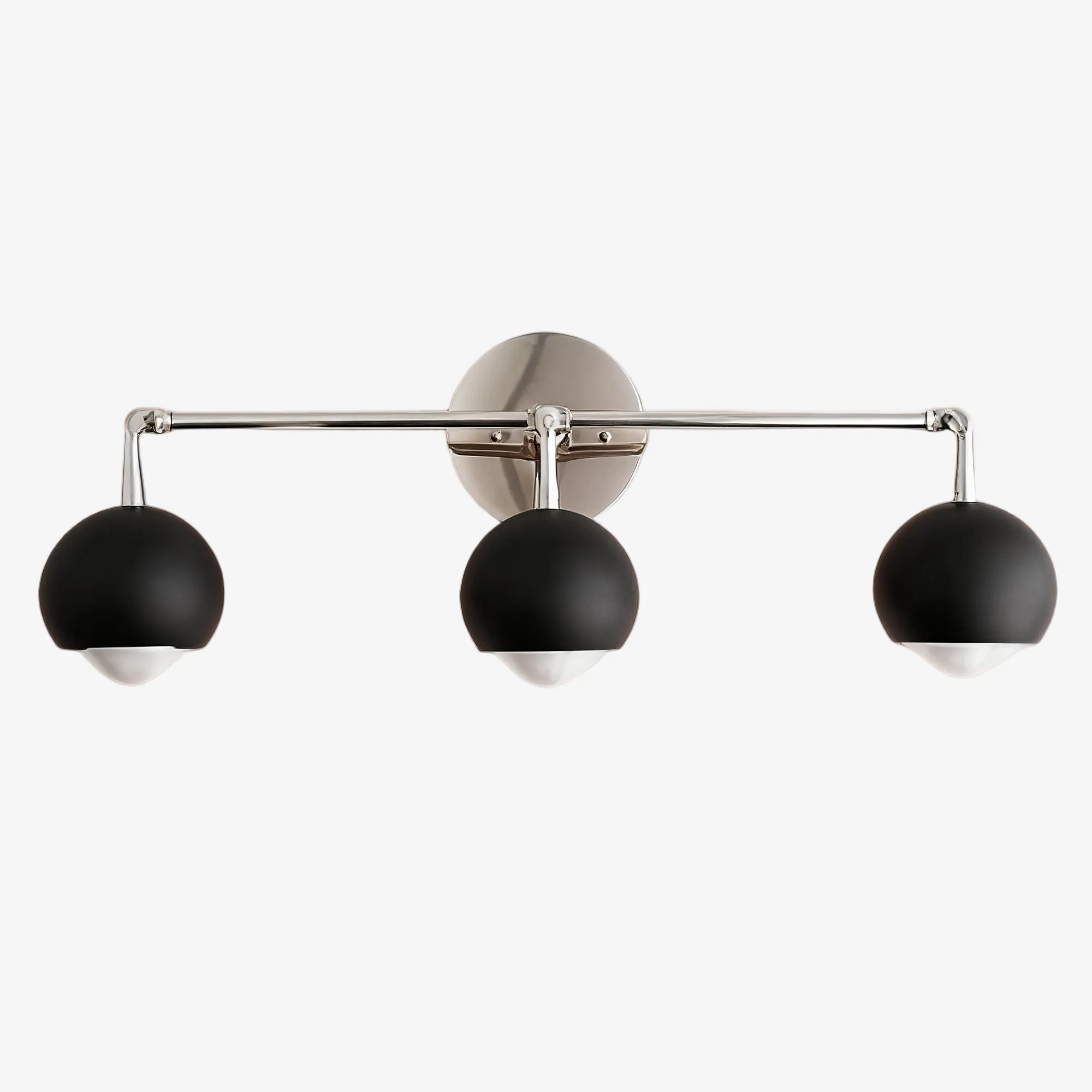 Metio Dome Decorative Vanity Light - Classic Orb Shade Bathroom Wall Lamp T324
