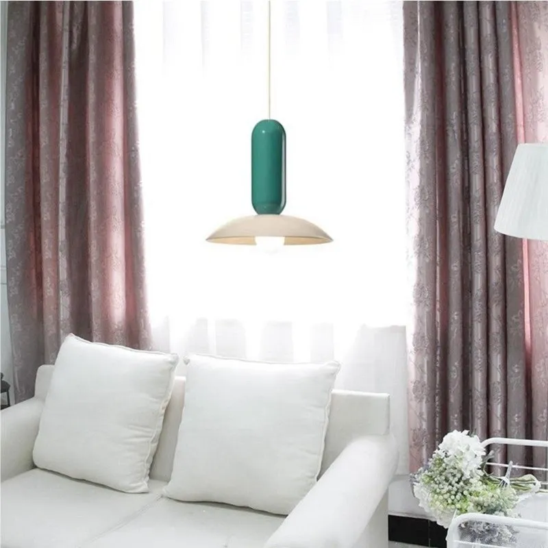 Macaron Frisbee Pau Pendant Light S156