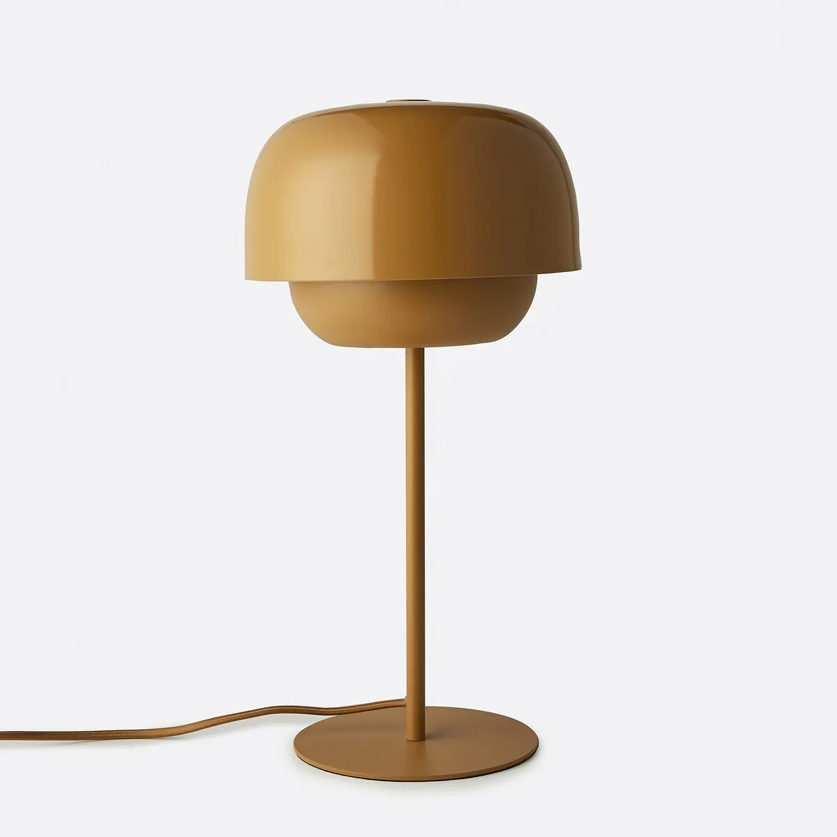 Clinco Minimalist Metal Dome Lamp ‑ Ambient Glow for Side Table S246