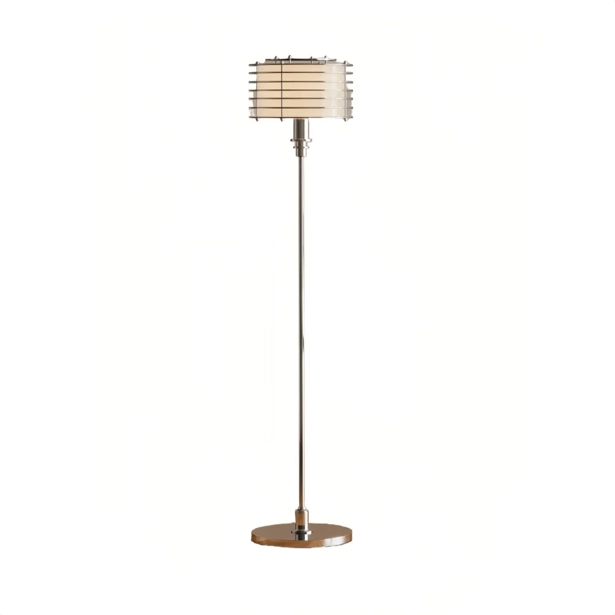 Modern Layered Lamps in Stainless Steel – Table & Floor Options S257