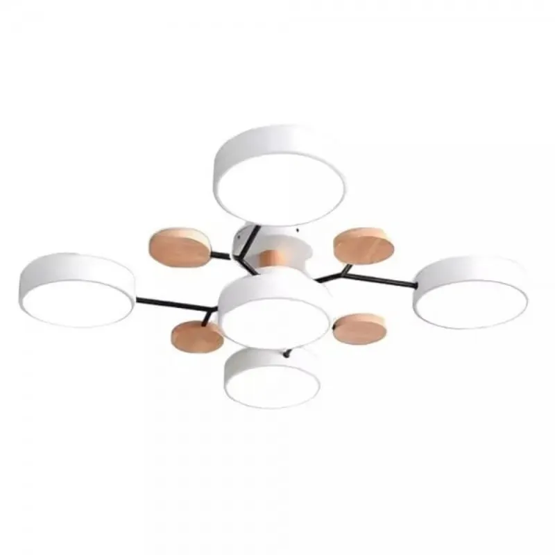 Nordic Branched Disc Metal Ceiling Lamp S192