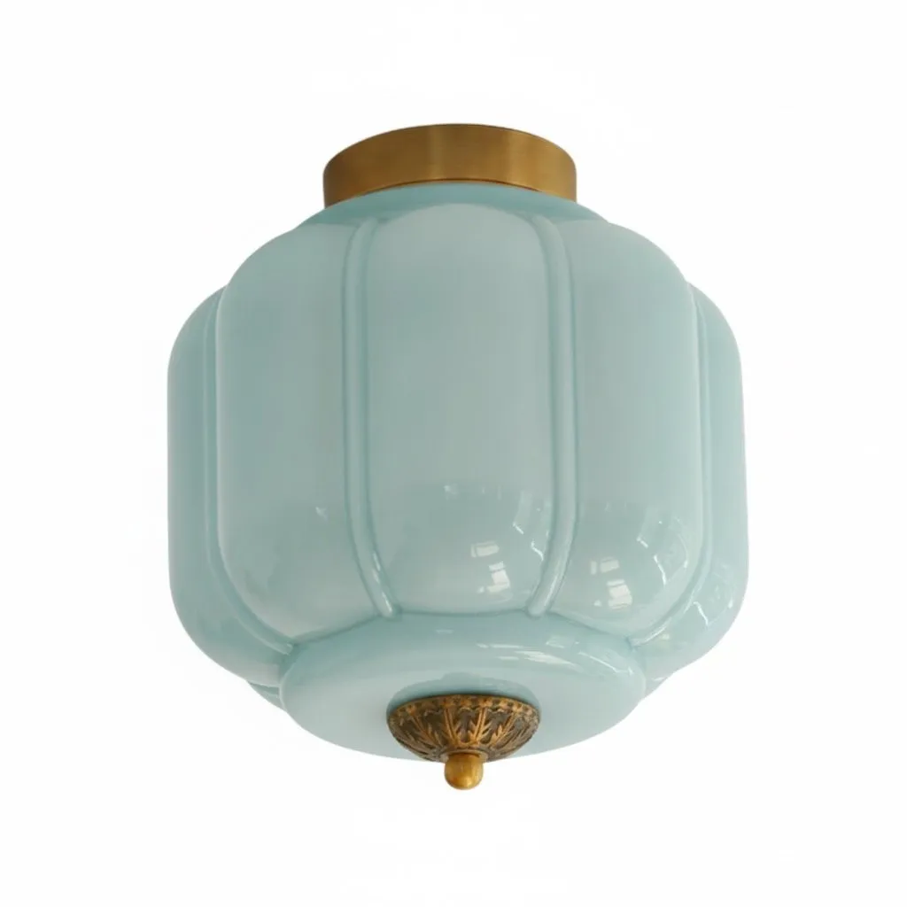 Eloise Lantern Style Semi Flush Light - Classic Charm for Interiors T287