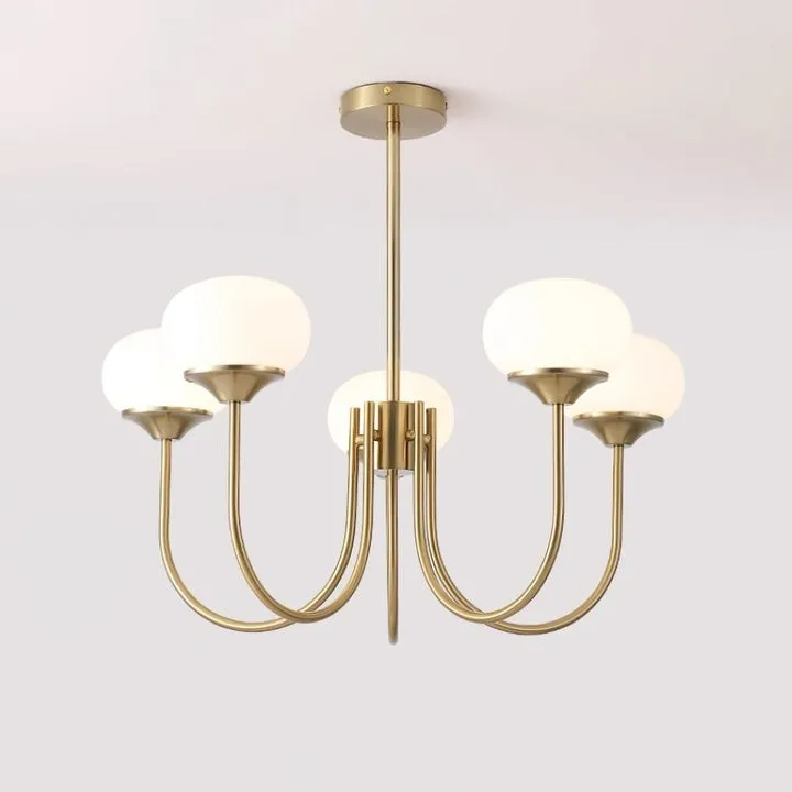 Bauhaus Glass Ball Marshmallow Chandelier S200