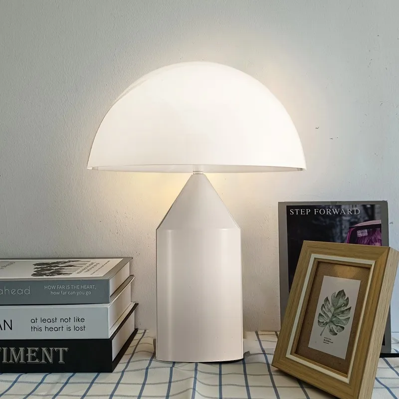 HaloVell Table Lamp Sculptural Dome - Modern Bedroom Lighting