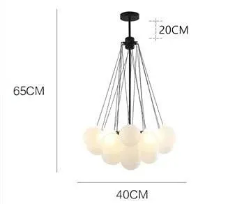 Cloud Orb Chandelier