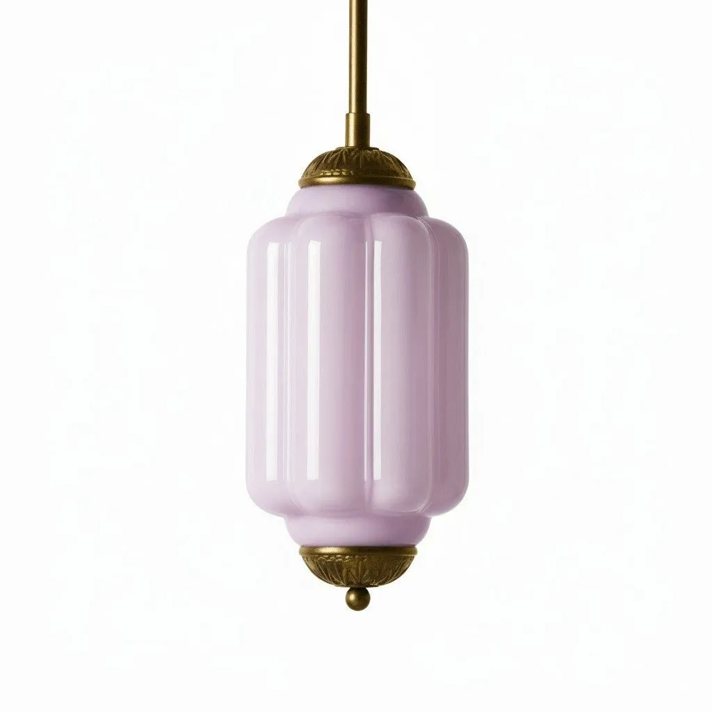 Eloise Elegant Glass Hanging Lamp - Retro Style for Breakfast Nooks T289