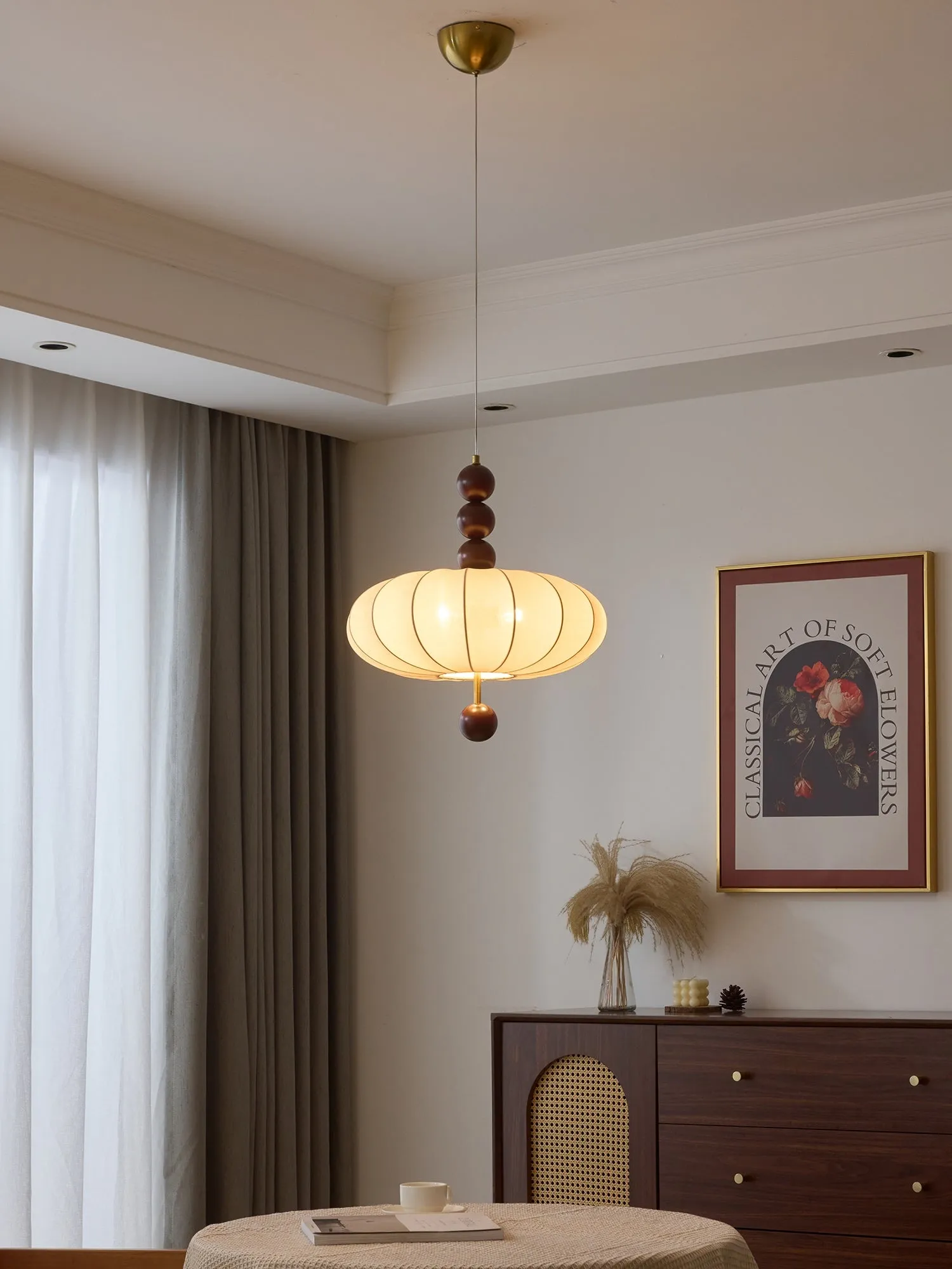 Adelaide Fabric Pendant Light T1574