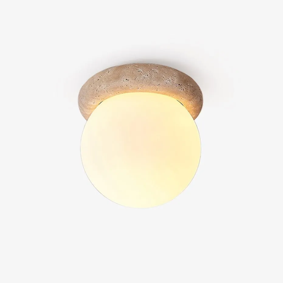 Marble Travertine Asteroid Ceiling Lamp M479