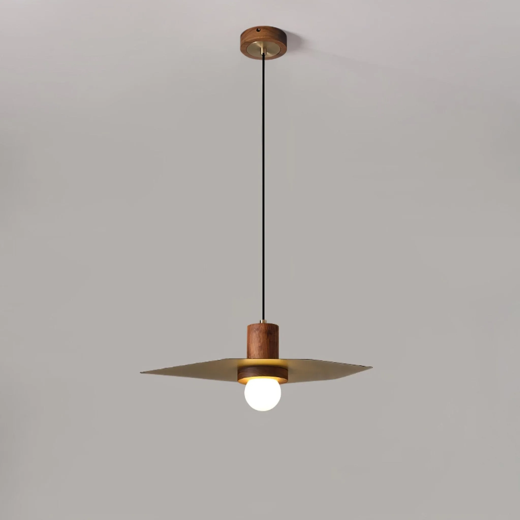Walnut Copper Jupiter Pendant Lamp G20