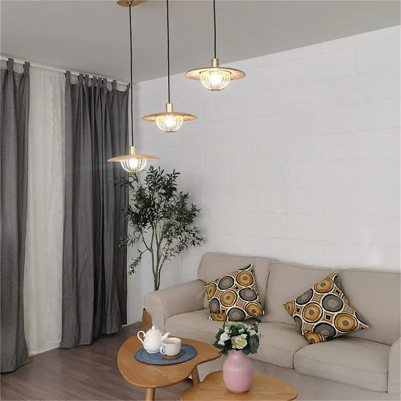 HAT Wooden Pendant Light
