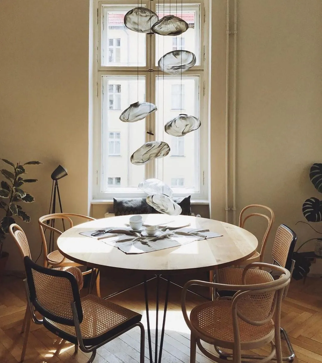 Multi-Head Irregular Glass Bubble Chandelier M79