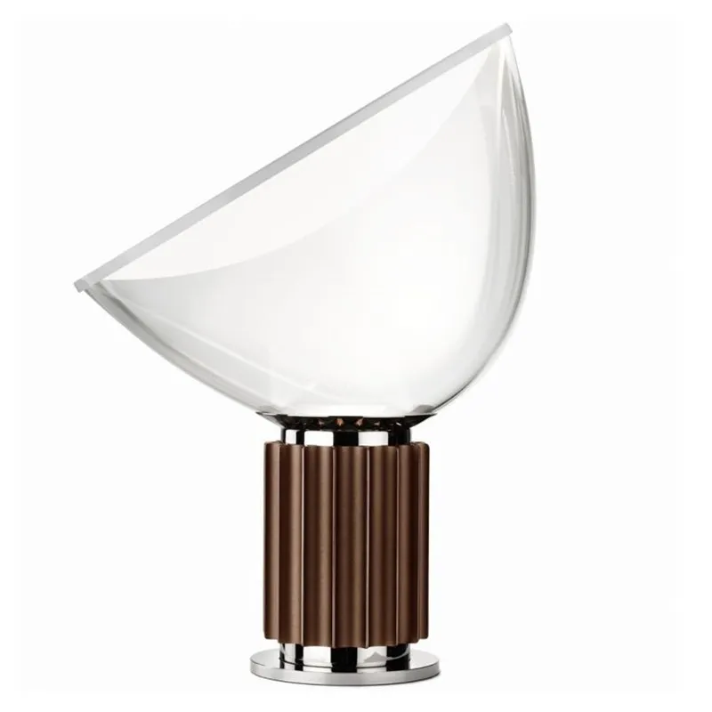 Bowlum Table Lamp - Designer Glass Table Lamp for Bedroom