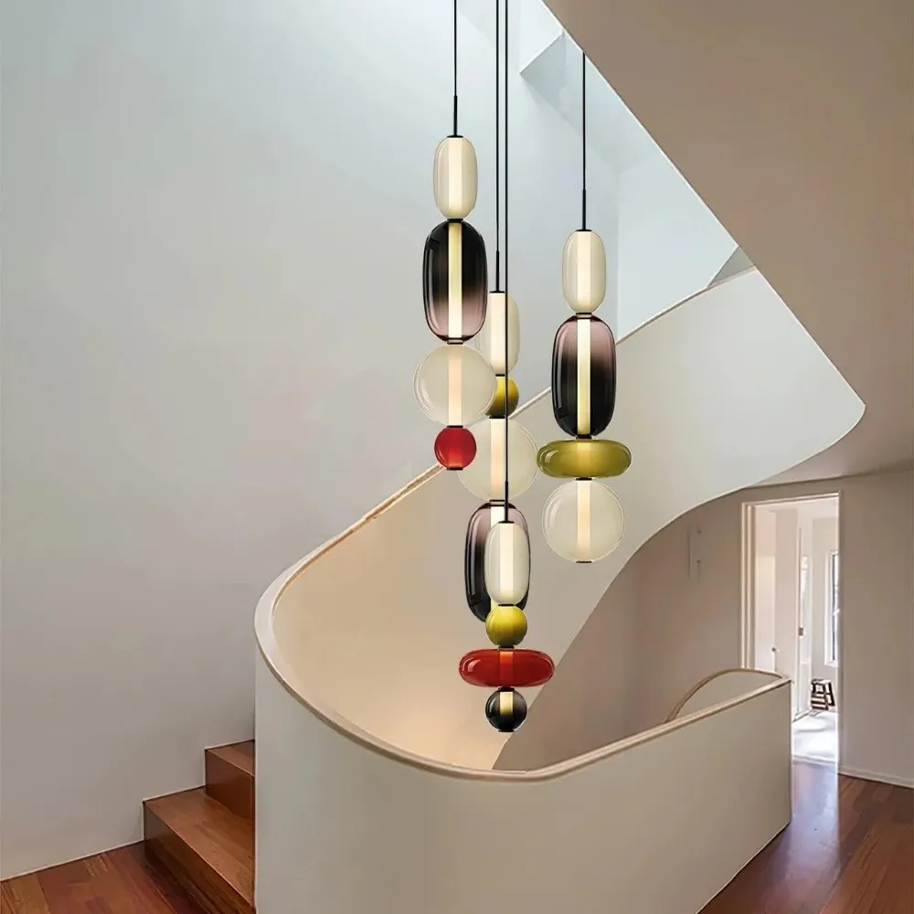 Modern Candied Glass Pendant Light S165