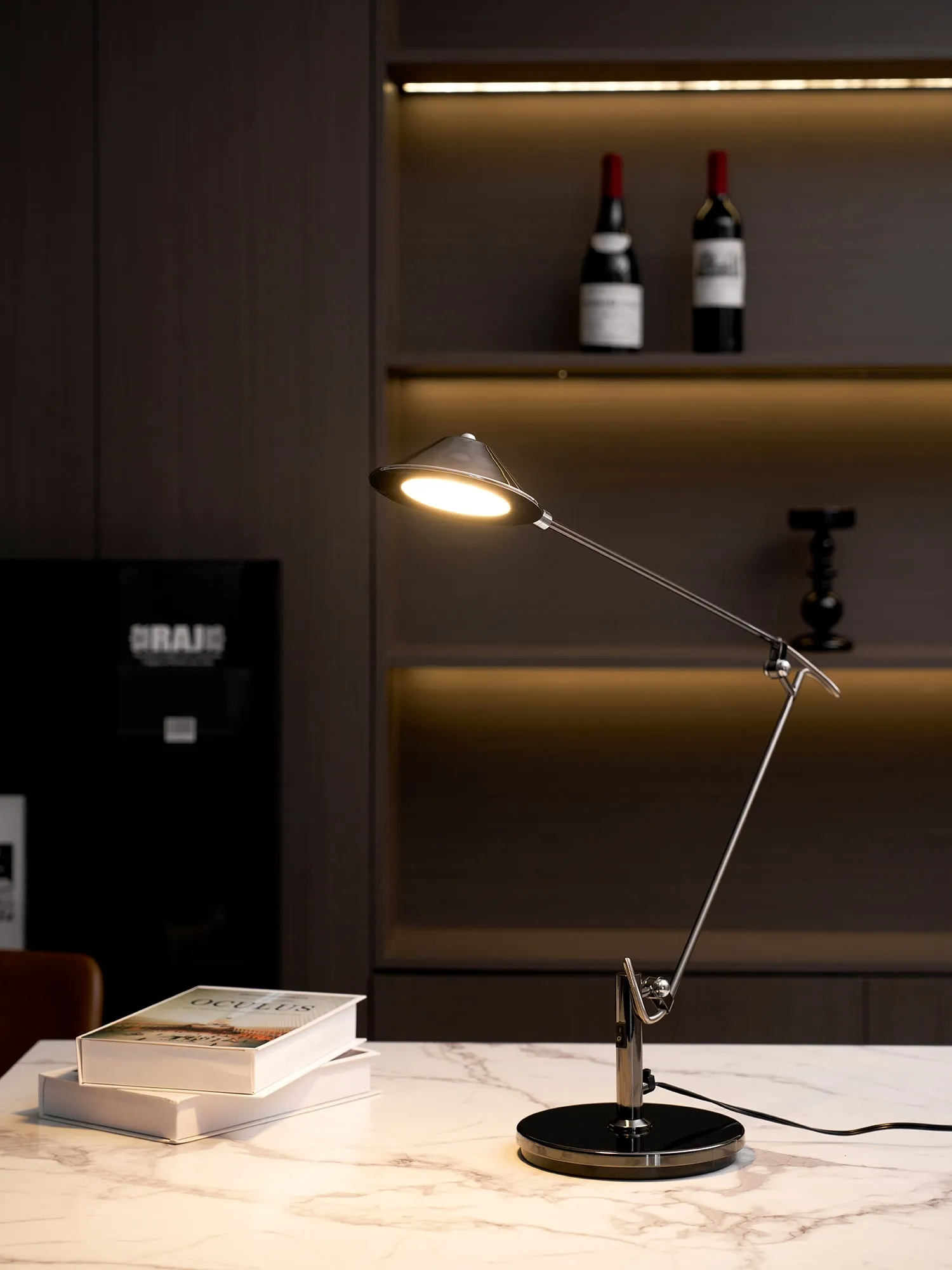 Adjustable Black Office Task Lamp T1596