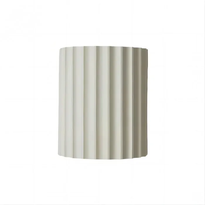 Ribbed Resin Design - Minimalist Wall Light for Modern Interior Spaces S104
