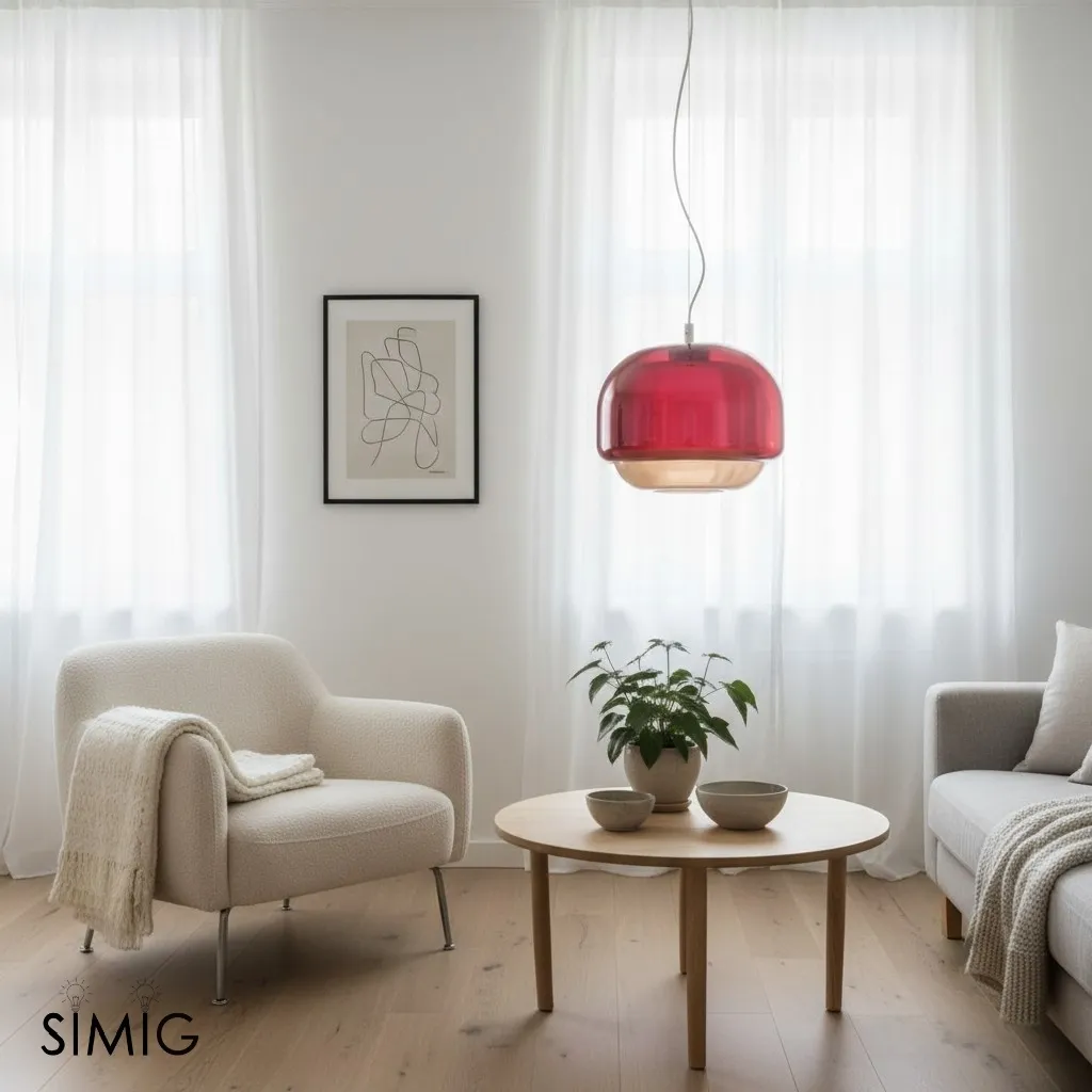 Clinco Layered Glass Hanging Lamp ‑ Chic Design for Living Room S251