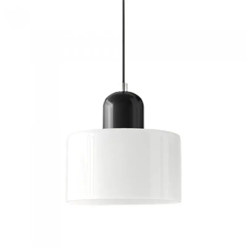 Nordic Morandi Cylinder Glass Pendant Light S66