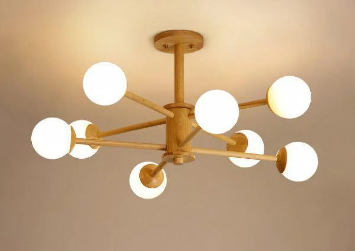 LIGN Wooden Molecular Light