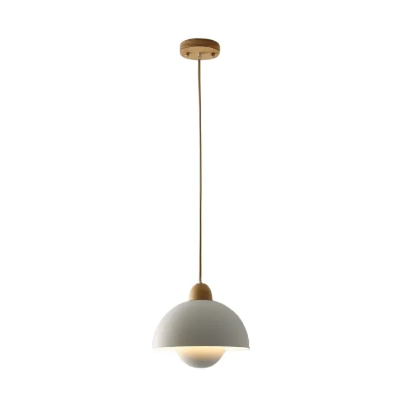 Macaron Flower Wooden & Metal Pendant Light S182