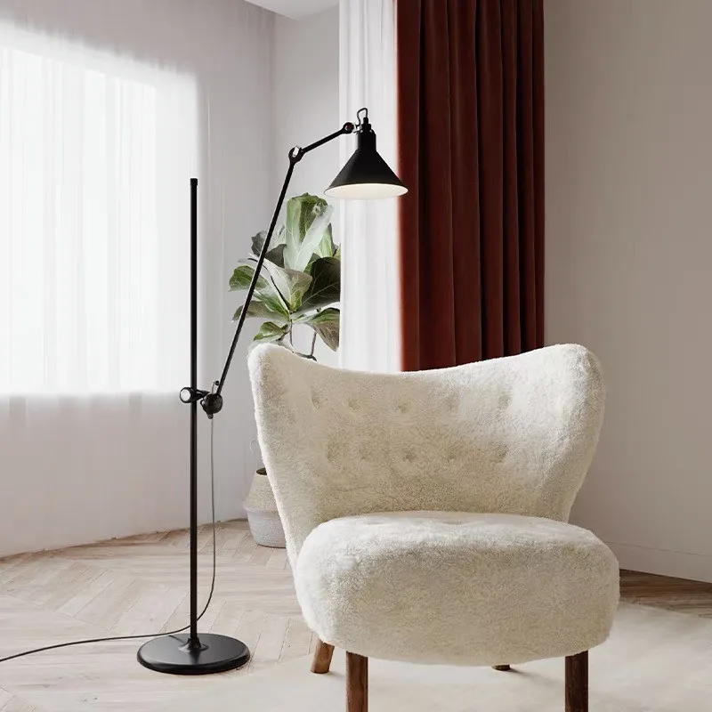 Nordic Rotatable Swing Arm Floor Lamp S113