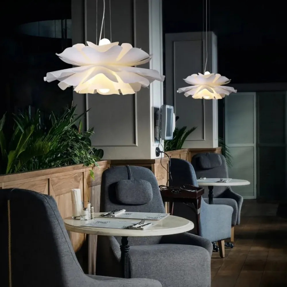 Flower Petal Pendant Light Modern Design - Dining Room Lighting S131