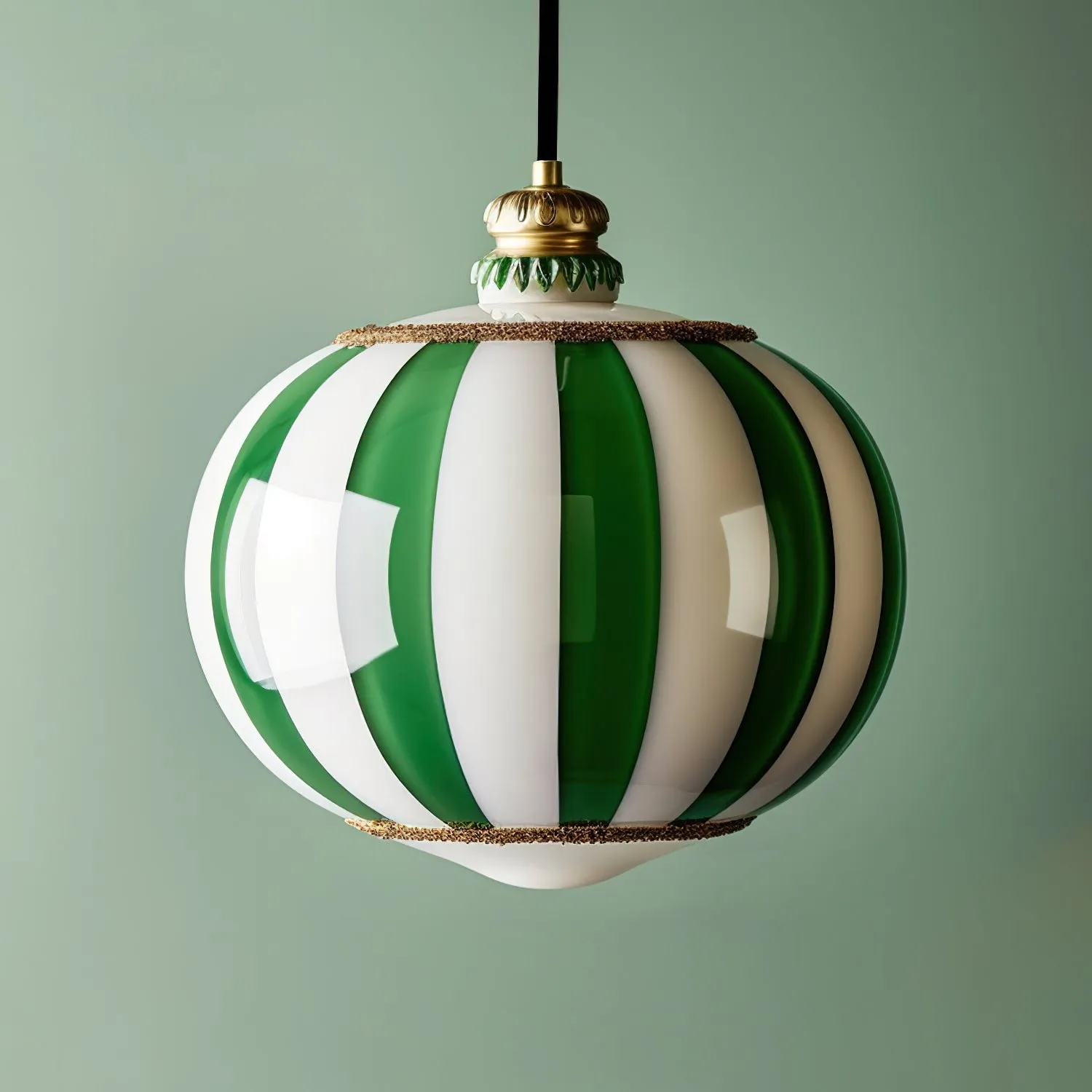 Playful Striped Meira Pendant Lamp for Kitchens & Dining S369