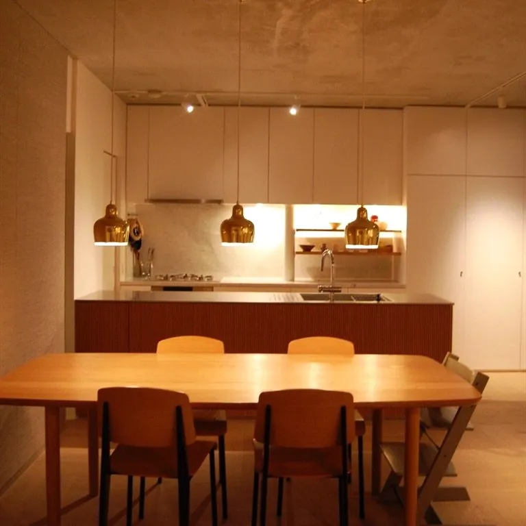Golden Bell Pendant Lamp