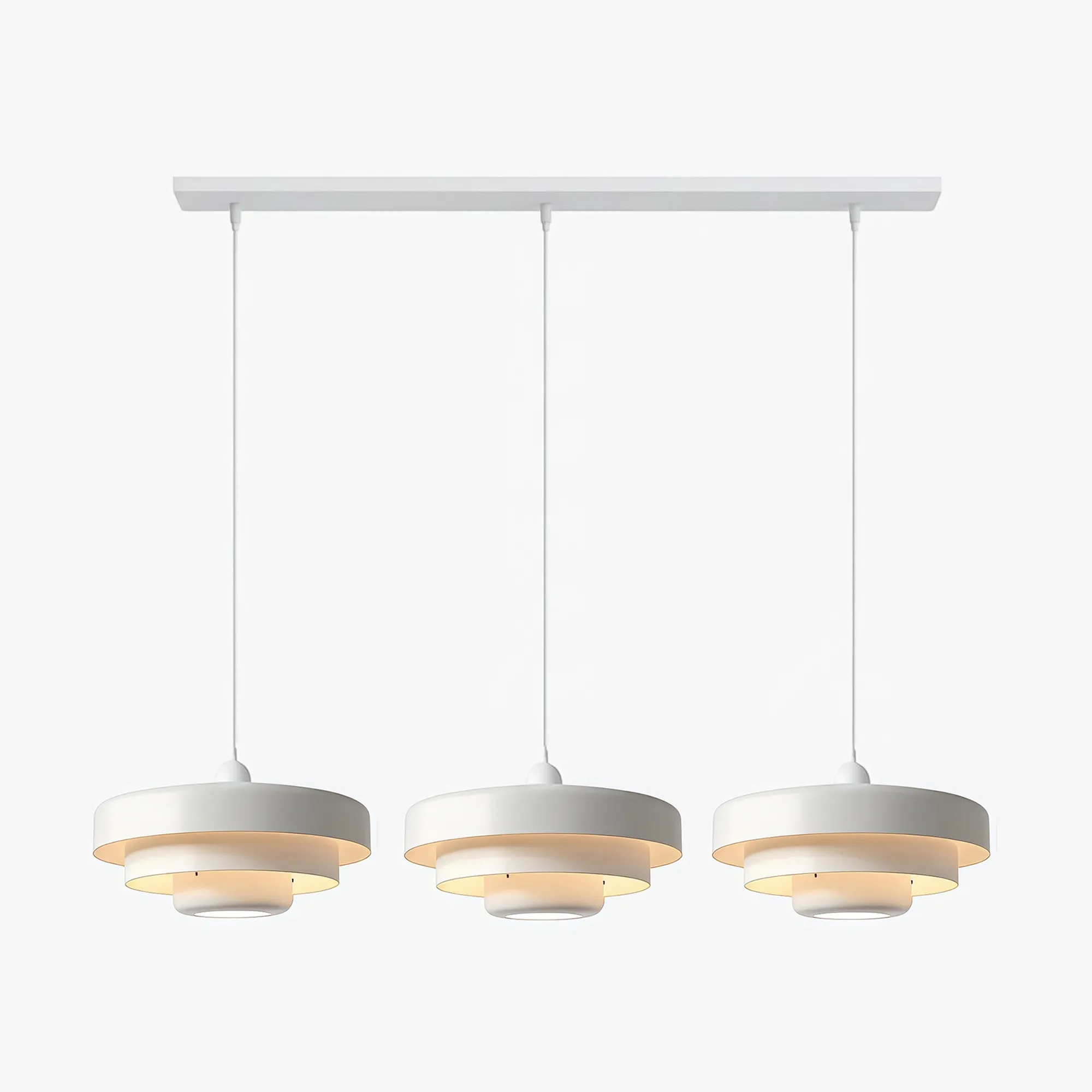 Triple Layer Disc Macaron Cake Pendant Lamp S103