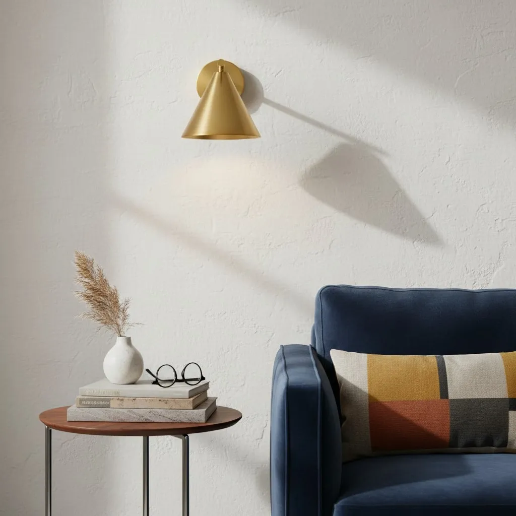 Oricone Modern Adjustable Arm Wall Light - Minimalist Metal Design for Home Interiors T953