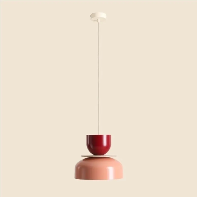 Modern Dual‑Shade Pendant Lamp With Scandinavian Style S227