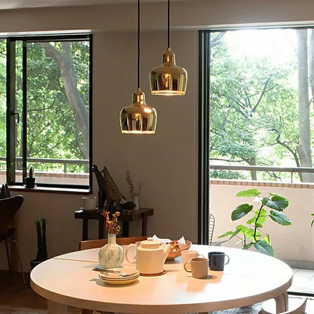Golden Bell Pendant Lamp