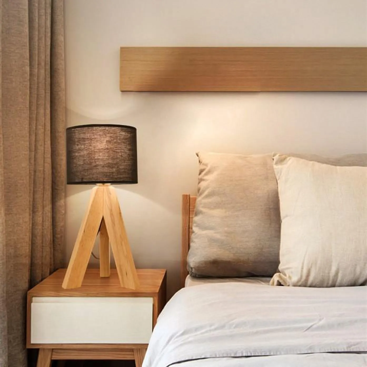 Minimalist Wooden Table Light