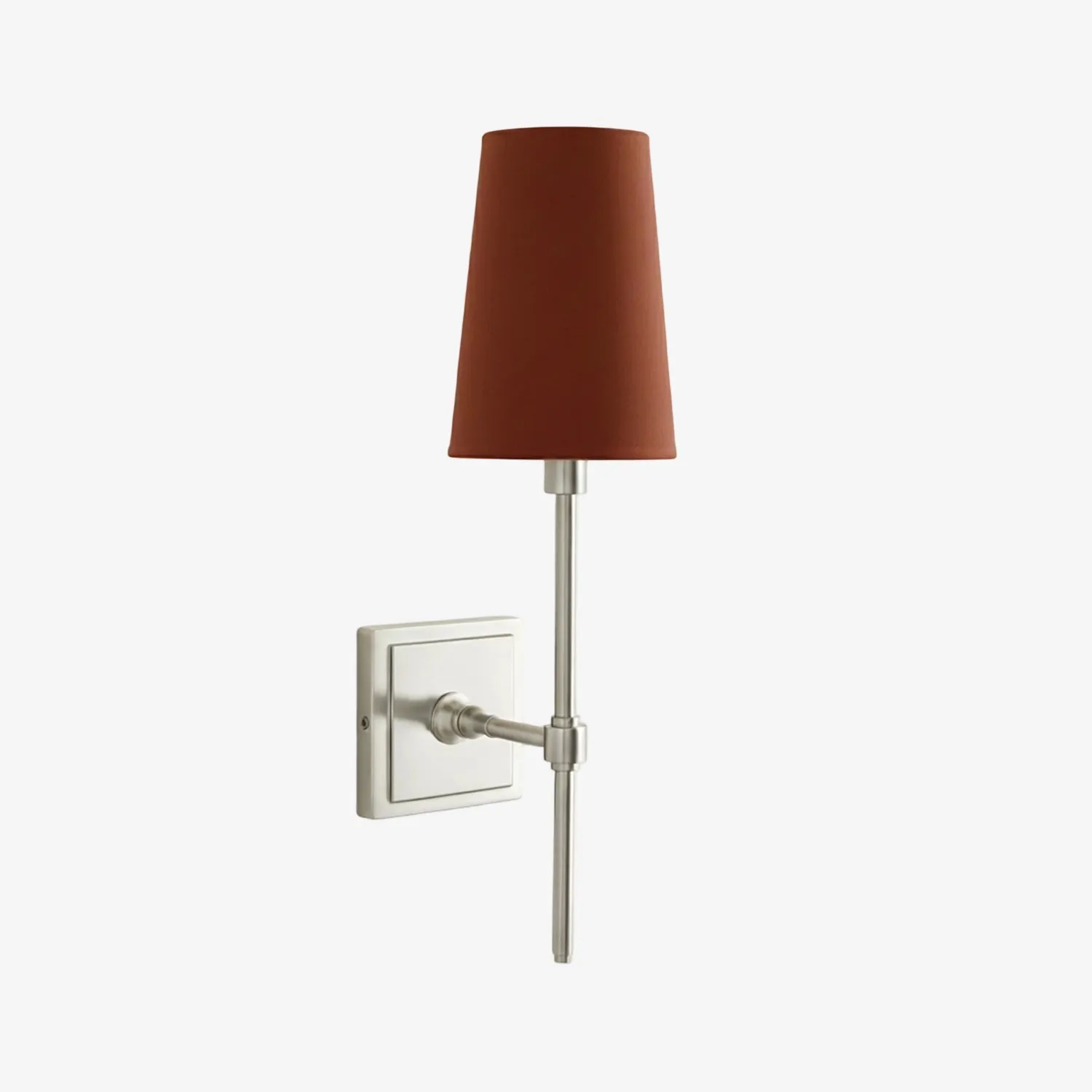 Derlina Stylish Retro Wall Lamp with White Linen Shades – Modern Industrial Design for Any Room T273