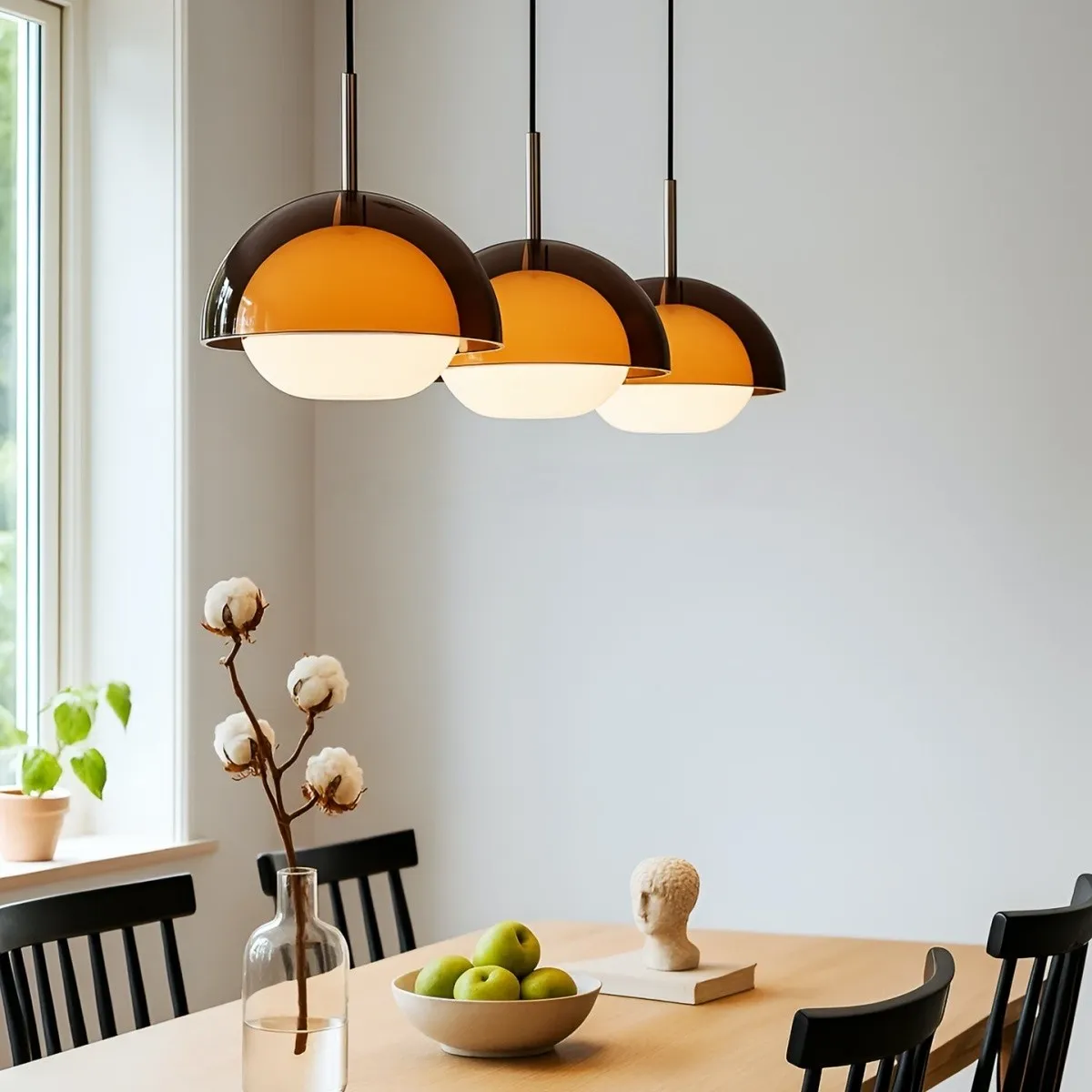 Sunset Inspired Acrylic Pendant Lamp – Warm & 3-Color Options S255