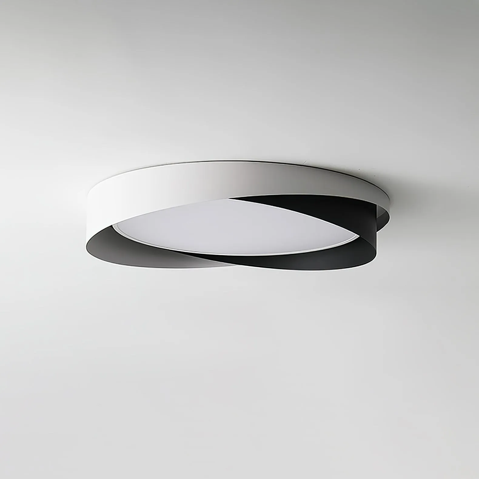 Nordic Style Modern Minimalist Wave Pattern Ceiling Lamp M424