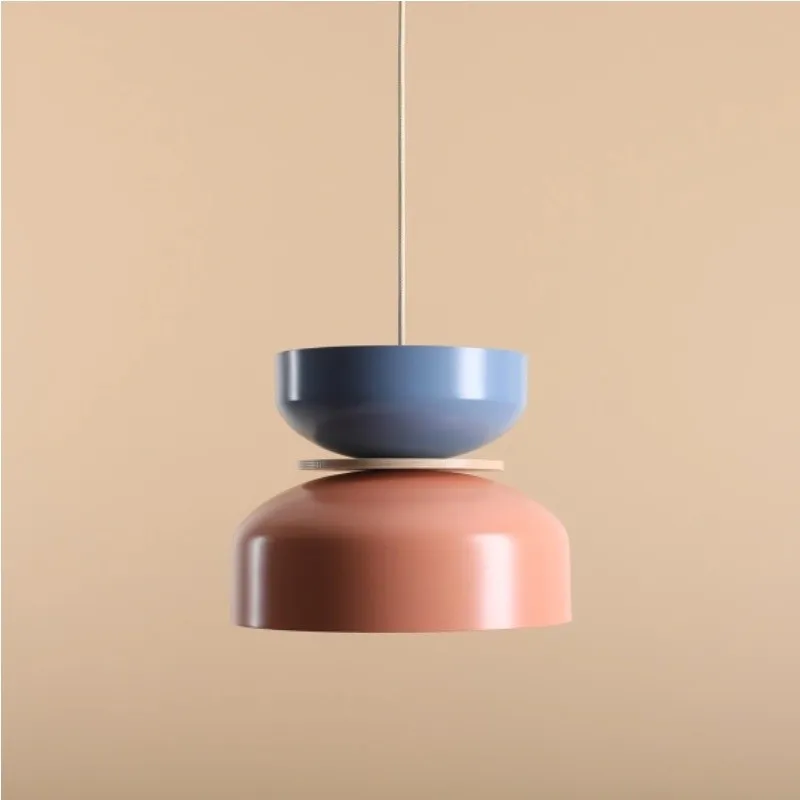 Contemporary Pendant Light with Layered Shade Design S231