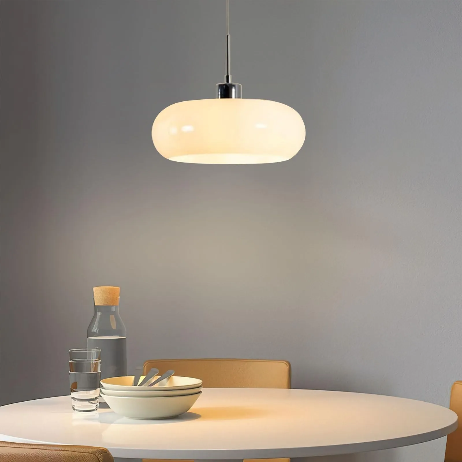 Nordic Bauhaus Glass Pendant Lamp S47